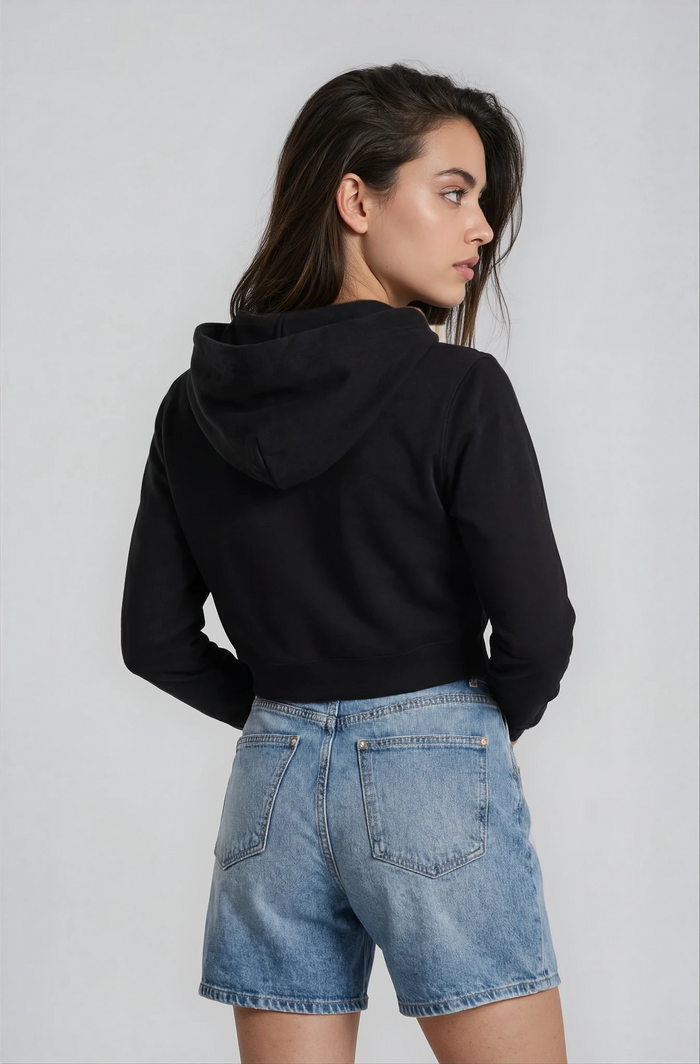 Zip Up Fleece Hoodie