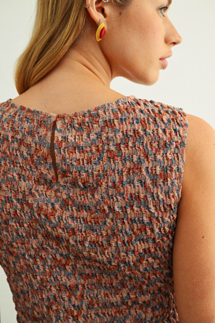 Zoey Lynn Multi Knit Tank Top