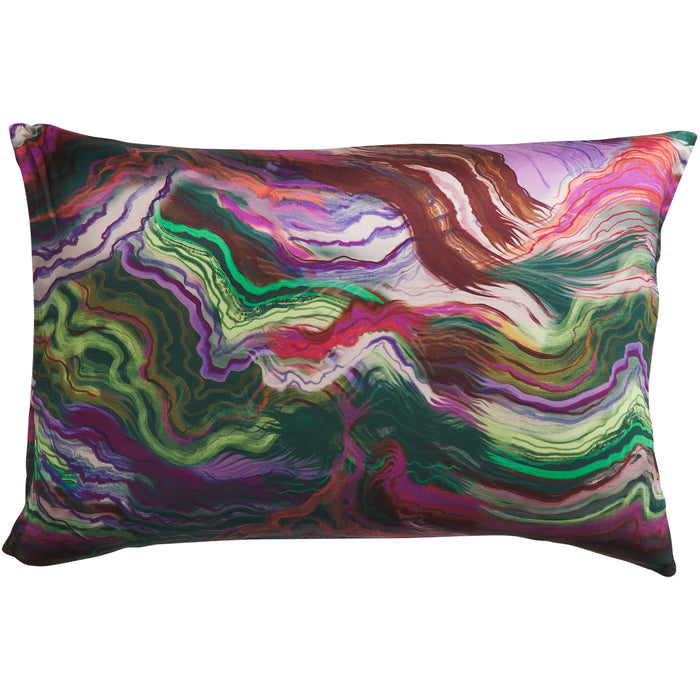 Zoi Silk Pillowcase - Verdant Standard