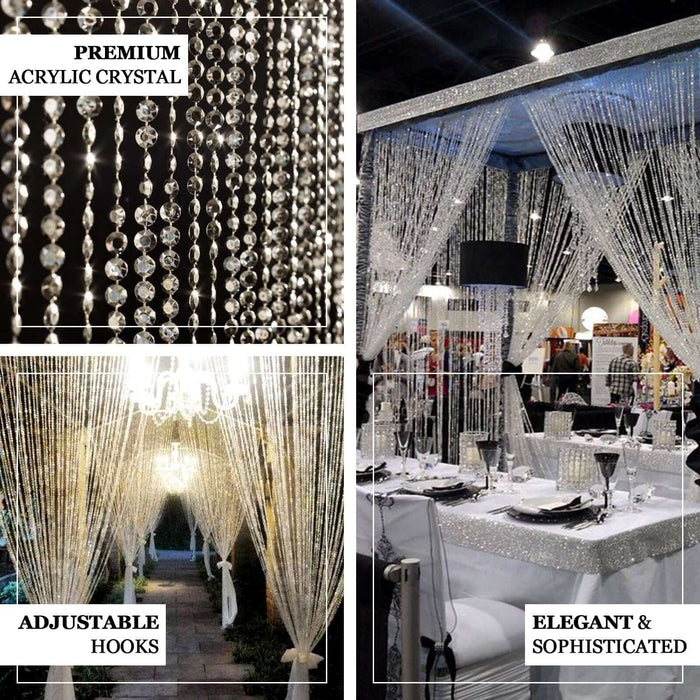 Premium acrylic crystal decor for elegant and sophisticated events.