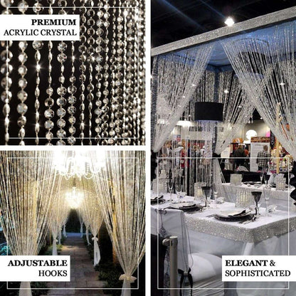 Premium acrylic crystal decor for elegant and sophisticated events.