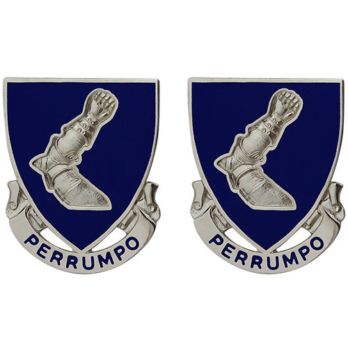 485th Regiment Unit Crest (Perrumpo) Army Unit Crests