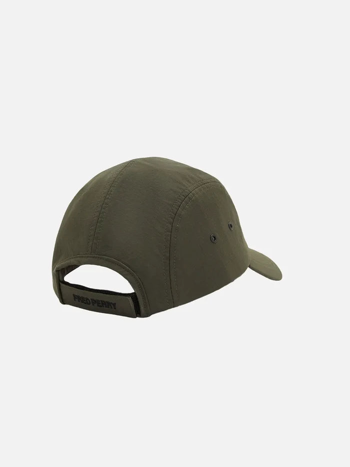 FRED PERRY 5 Panel Ripstop Cap - Hunting Green - Hats ŞAPKA