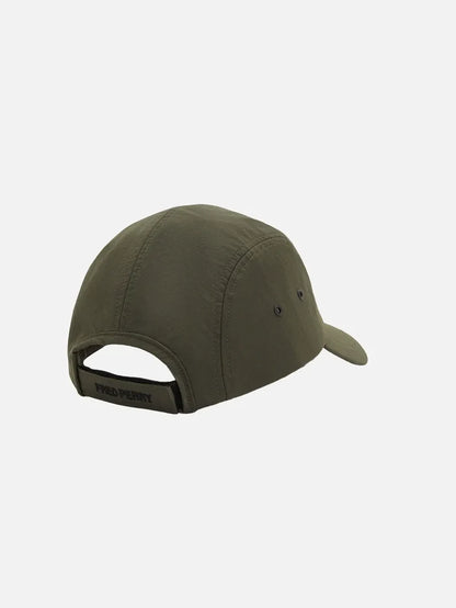 FRED PERRY 5 Panel Ripstop Cap - Hunting Green - Hats ŞAPKA
