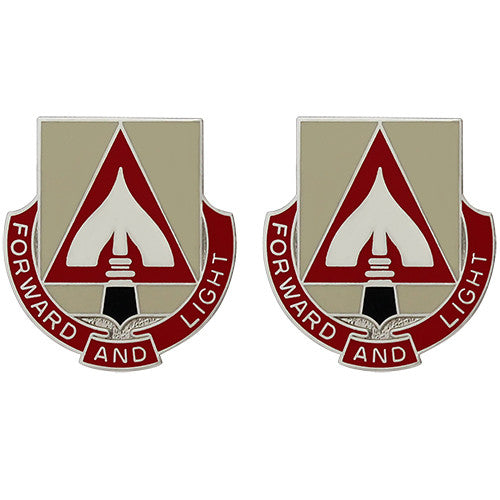 529th Support Battalion Unit Crest (Forward and Light) Army Unit Crests