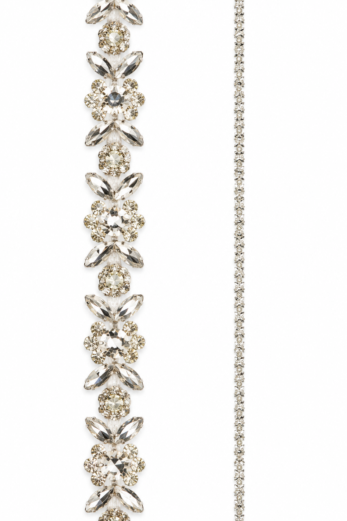 6' Clear Jeweled Garland - preorder