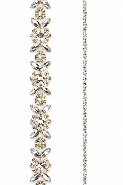 6' Clear Jeweled Garland - preorder