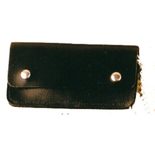 8" Trucker Wallet Black: 8 inch Trucker Wallet with a chain