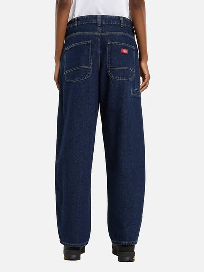 DICKIES 957 Loose Tapered Work Jeans W - Dark Indigo - Jeans PANTOLON