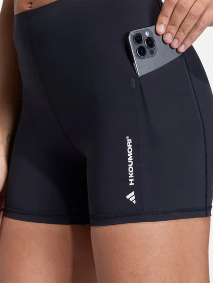 ADIDAS ORIGINALS ADI365 Hermanos Kourmori Short Leggings - Black - Shorts TAYT