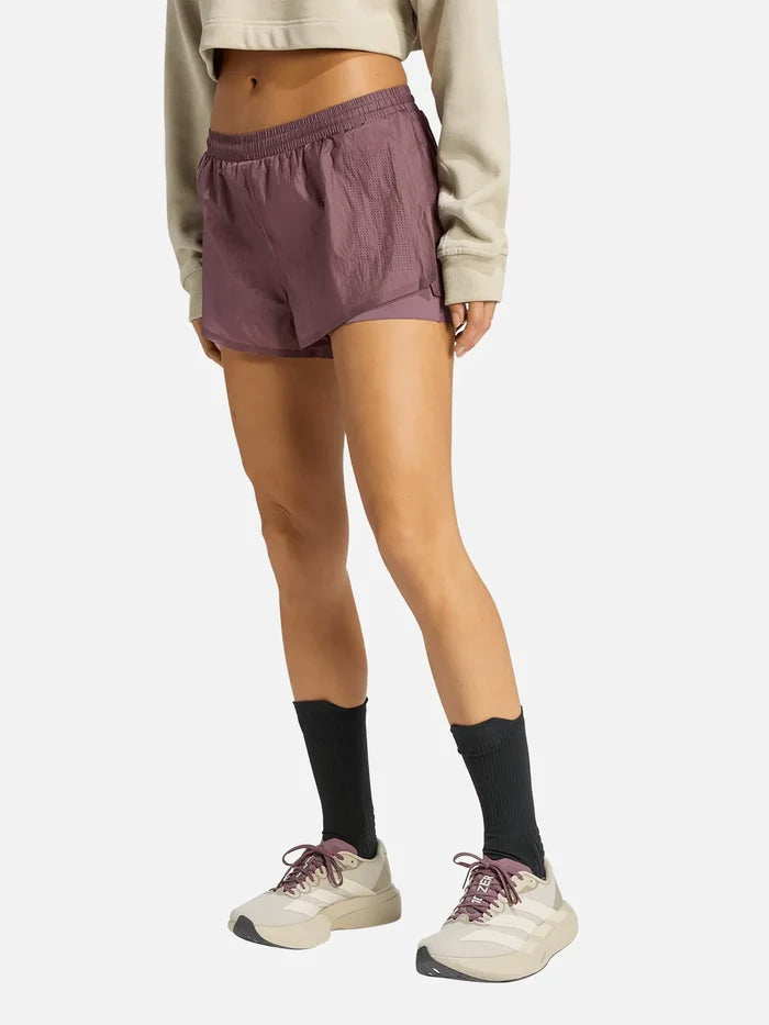 ADIDAS ORIGINALS Adi365 H.Koumori Running 2-In-1 Shorts - Shadow Fig - Shorts ŞORT