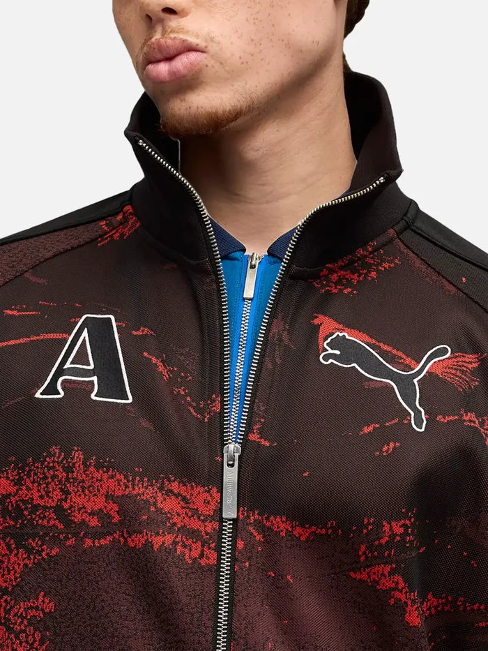 PUMA Ahluwalia x Puma T7 Track Top - Black - Coats & Jackets EŞOFMAN ÜSTÜ