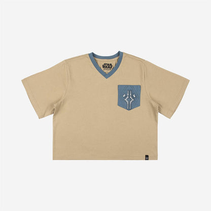 Ahsoka Pocket Cropped Tee - Heroes & Villains-Star Wars-Cropped T-Shirt
