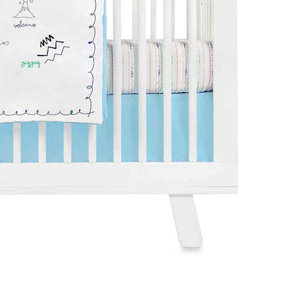 Alphabets Crib Skirt