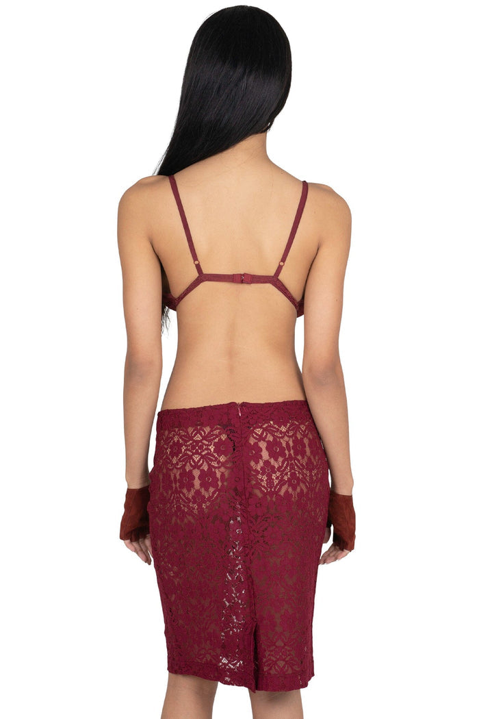 AMALIE-LC Jeffrey Campbell Skirt Wine