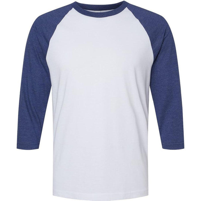 White/Heather Indigo / S