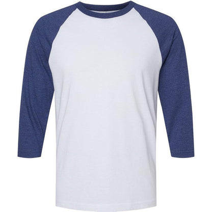 White/Heather Indigo / S