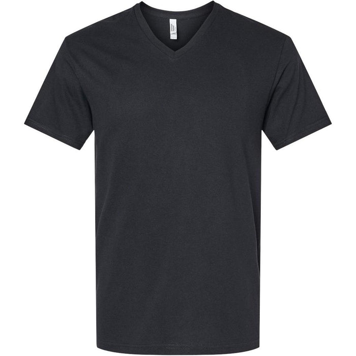 American Apparel CVC V-Neck Tee-Apparel-American Apparel-Black-S-Thread Logic