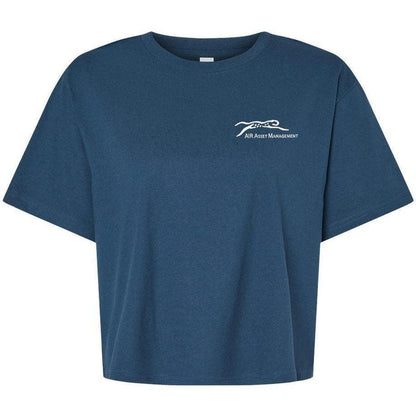no-logo American Apparel Ladies Fine Jersey Boxy Tee-Apparel-American Apparel-Thread Logic