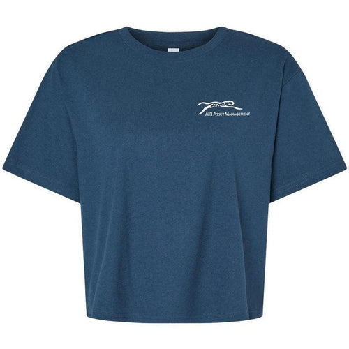 no-logo American Apparel Ladies Fine Jersey Boxy Tee-Apparel-American Apparel-Thread Logic