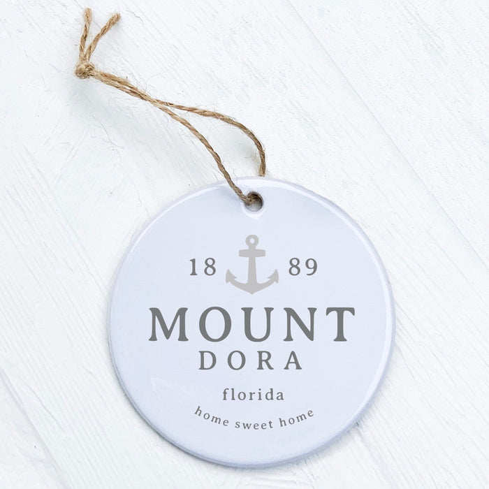 Anchor Home Sweet Home - Custom Ornament