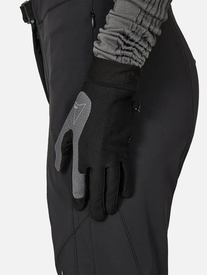 ROA Andie Base Layer Gloves - Black Grey - Gloves & Mittens ELDİVEN