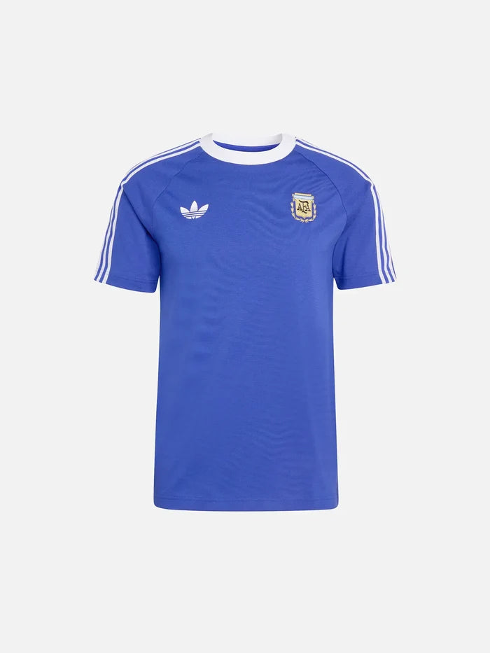 ADIDAS ORIGINALS Argentina Originals Tee - Lucid Blue - T-Shirts T-SHIRT