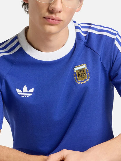 ADIDAS ORIGINALS Argentina Originals Tee - Lucid Blue - T-Shirts T-SHIRT
