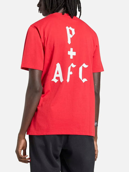 ADIDAS ORIGINALS Arsenal FC x Places+Faces T-Shirt - Better Scarlet - T-Shirts T-SHIRT