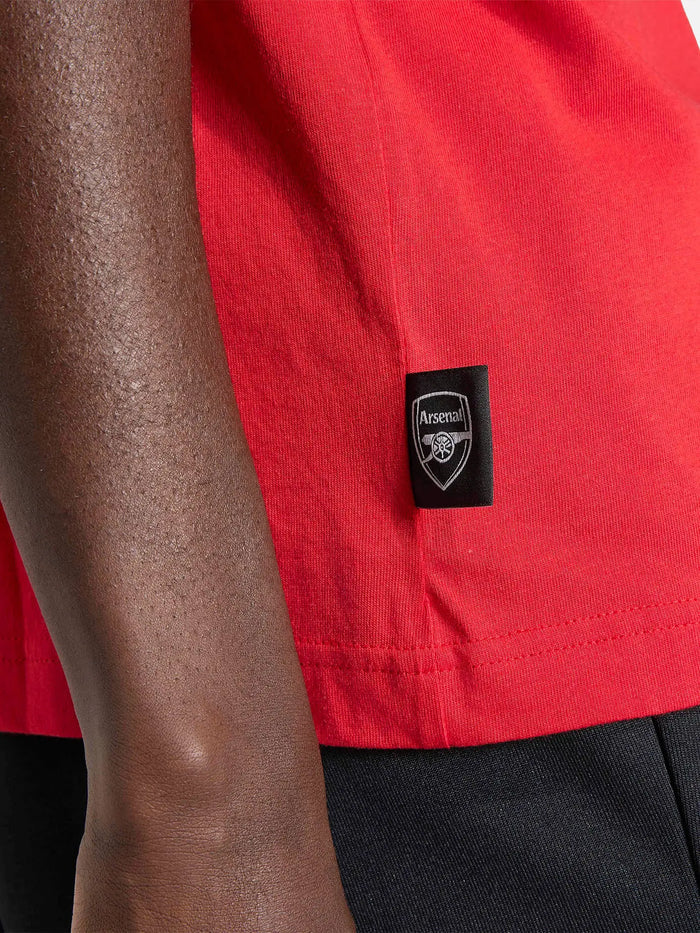 ADIDAS ORIGINALS Arsenal FC x Places+Faces T-Shirt - Better Scarlet - T-Shirts T-SHIRT