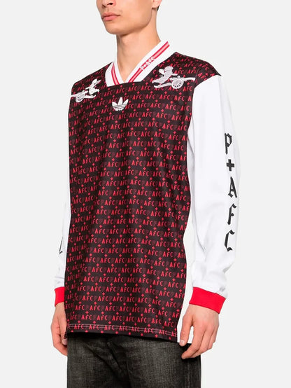 ADIDAS ORIGINALS Arsenal P+F LF Jersey - Black/White - Activewear Tops FORMA