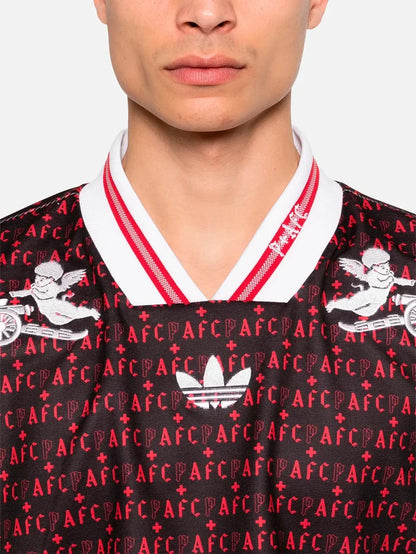 ADIDAS ORIGINALS Arsenal P+F LF Jersey - Black/White - Activewear Tops FORMA