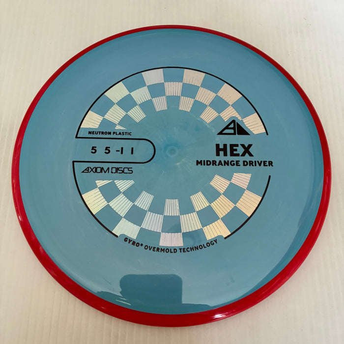 Light Blue/Red Rim/176g 13