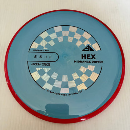 Light Blue/Red Rim/176g 13