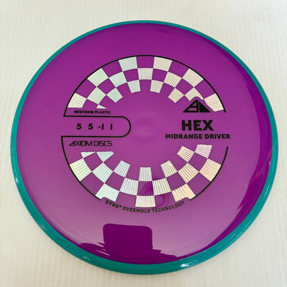 Purple/Blue Rim/176g 15
