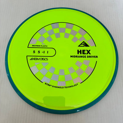 DayGlo Yellow/Blue Rim/177g 16