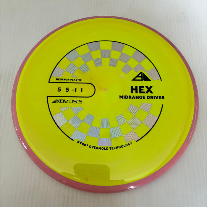Yellow/Pink Rim/175g 6