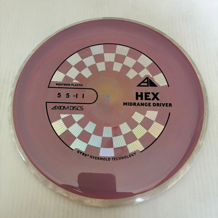 Pink & Lavender/Grey & White Rim/175g 7