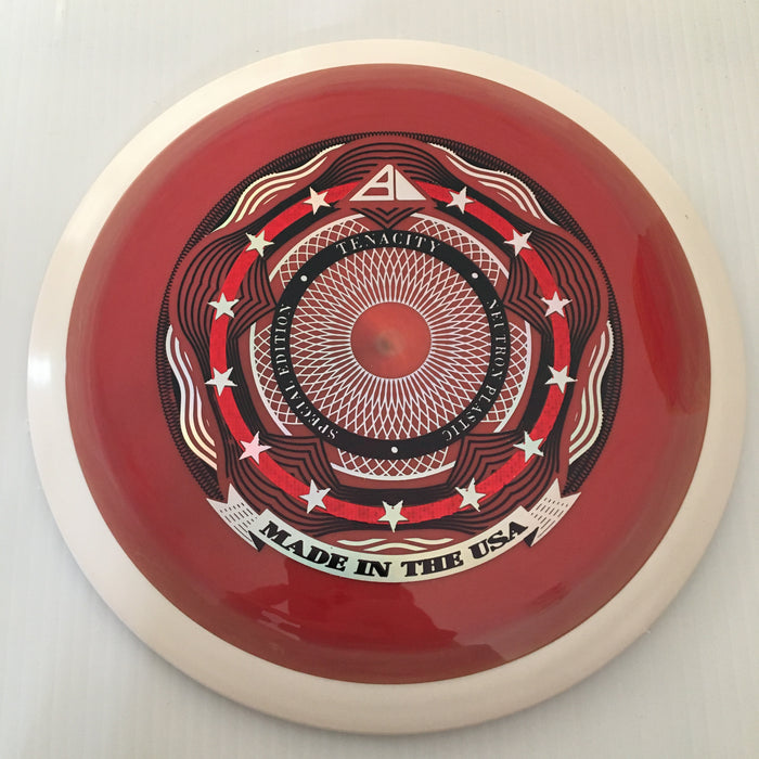 Swirly Red/White Rim/174g 16