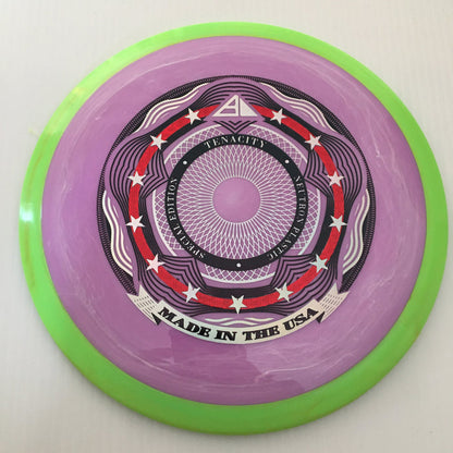 Swirly Lavender/Green Rim/169g 25