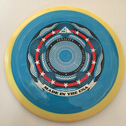 Swirly Blue/Swirly Yellow Rim/171g 27