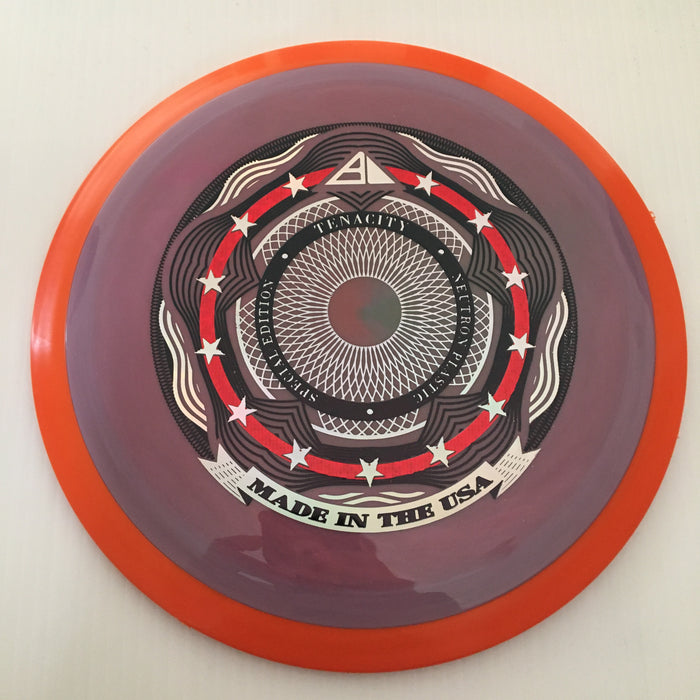 Swirly Pink Grey/Orange Rim/171g 30