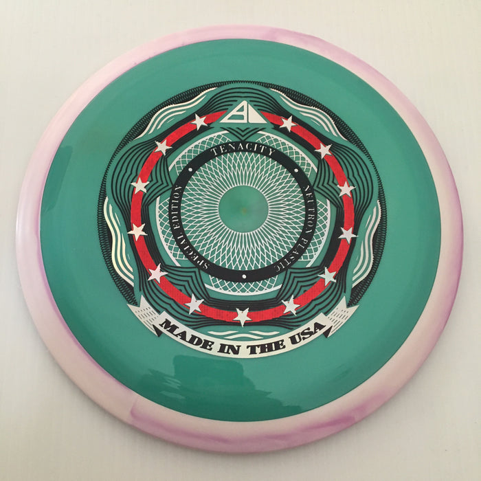 Teal/Swirly Lavender Rim/171g 34