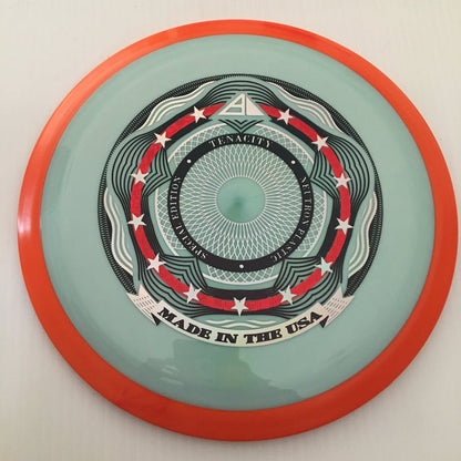Teal/Orange Rim/172g 39