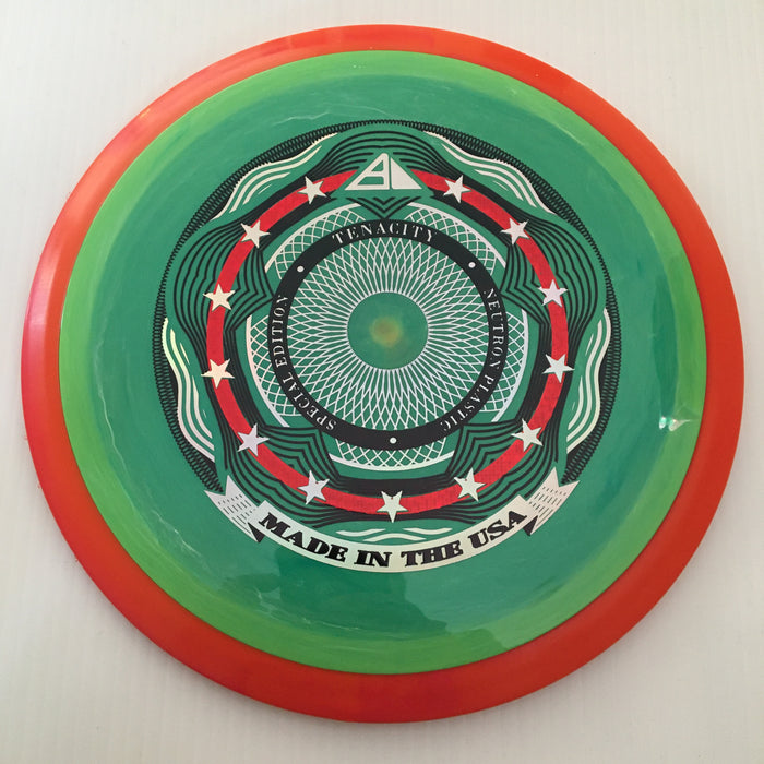 Swirly Green/Orange Rim/172g 6