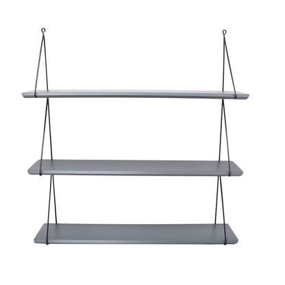 A three Leveled Ciment Grey Shelve