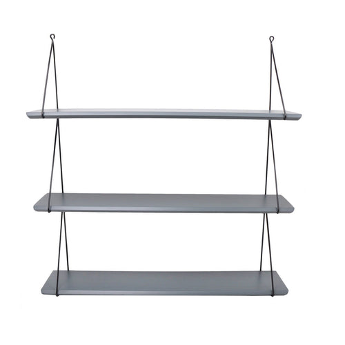 A three Leveled Ciment Grey Shelve