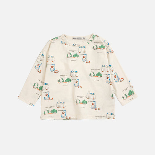 Baby Cotton Everyday Ghosts T-shirt - Off White