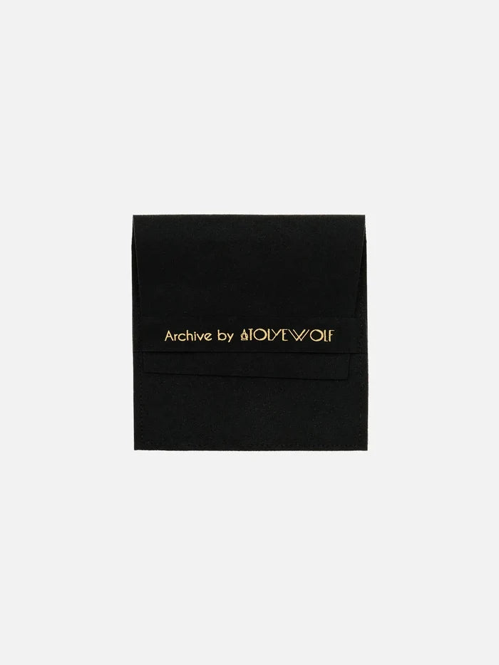ATOLYEWOLF Bar Chain Ring in Gold - Rings YÜZÜK