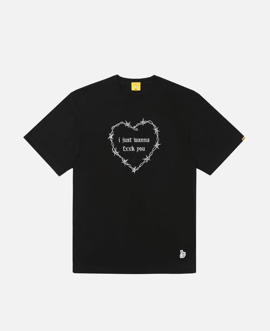 Barbed Heart T-Shirt (Black)